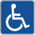 icône de fauteuil roulant